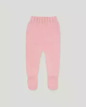 Вязаная детская гетра с косой деталью Coconut El Corte Ingls, розовый