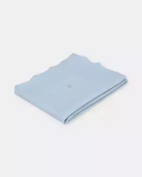 Вязаная детская шаль голубого цвета Martn Aranda, светло-голубой