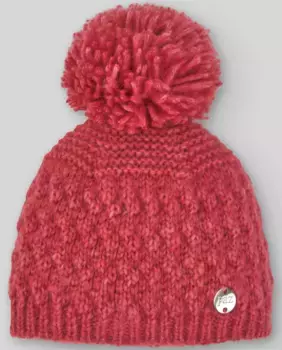 Вязаная детская шапочка с помпоном PAZ Rodrguez, розовый