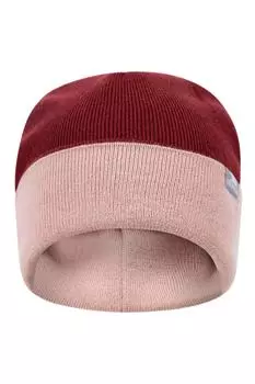 Вязаная двусторонняя шапка Montana Trespass, красный