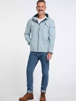 Вязаная флисовая блузка Schmuddelwedda, синий