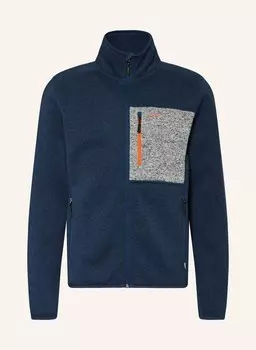 Вязаная флисовая куртка аскерсунд me°ru', цвет BLAU/SCHWARZ/WEISS