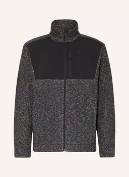 Вязаная флисовая куртка canterburry Schffel, цвет DUNKELGRAU/SCHWARZ
