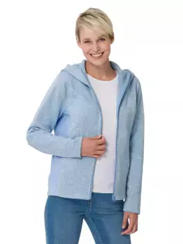 Вязаная флисовая куртка Classic Basics, синий