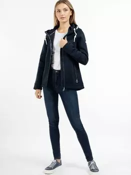 Вязаная флисовая куртка Dreimaster, синий