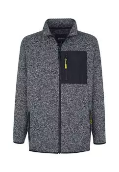 Вязаная флисовая куртка FIORELONI BABISTA, темно-синий