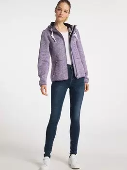 Вязаная флисовая куртка Icebound, фиолетовый