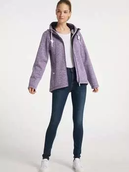 Вязаная флисовая куртка Icebound, фиолетовый