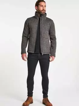 Вязаная флисовая куртка Icebound, серый