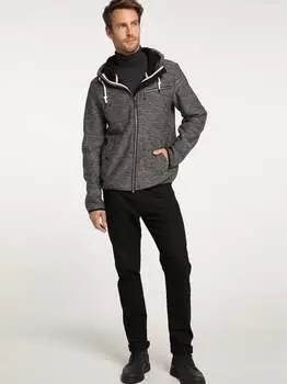 Вязаная флисовая куртка Icebound, серый