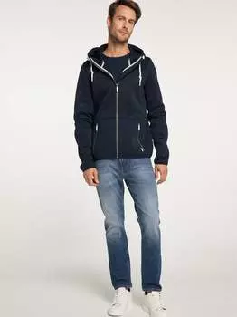 Вязаная флисовая куртка Icebound, синий