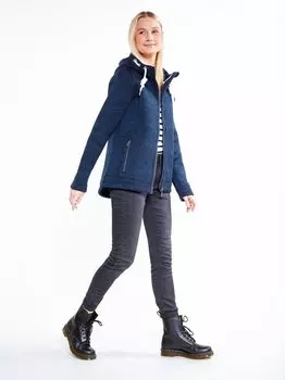 Вязаная флисовая куртка Icebound, синий