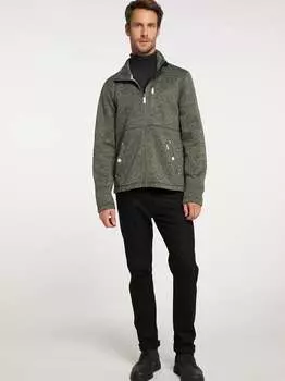 Вязаная флисовая куртка Icebound, зеленый