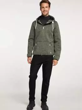 Вязаная флисовая куртка Icebound, зеленый