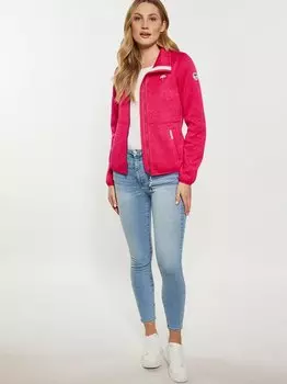 Вязаная флисовая куртка Schmuddelwedda, красный