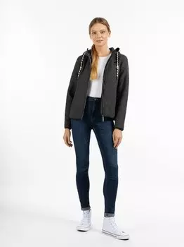 Вязаная флисовая куртка Schmuddelwedda, серый