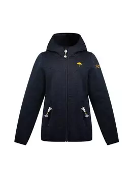 Вязаная флисовая куртка Schmuddelwedda, синий