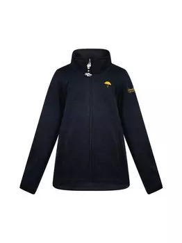 Вязаная флисовая куртка Schmuddelwedda, синий