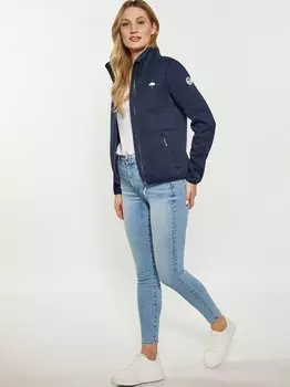 Вязаная флисовая куртка Schmuddelwedda, синий