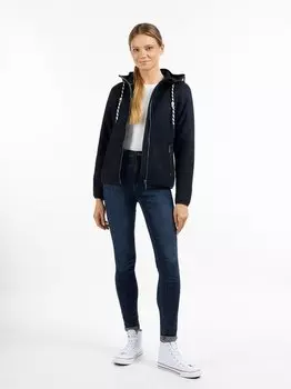 Вязаная флисовая куртка Schmuddelwedda, синий