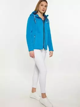 Вязаная флисовая куртка Schmuddelwedda, синий