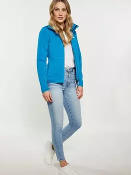 Вязаная флисовая куртка Schmuddelwedda, синий