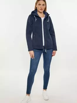 Вязаная флисовая куртка Schmuddelwedda, синий