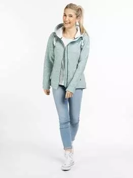 Вязаная флисовая куртка Schmuddelwedda, зеленый