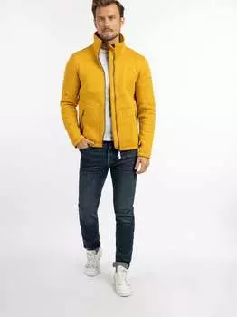 Вязаная флисовая куртка Schmuddelwedda, желтый