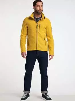 Вязаная флисовая куртка Schmuddelwedda, желтый