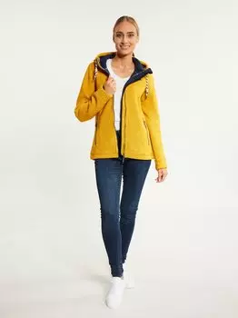 Вязаная флисовая куртка Schmuddelwedda, желтый