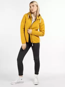 Вязаная флисовая куртка Schmuddelwedda, желтый