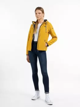 Вязаная флисовая куртка Schmuddelwedda, желтый