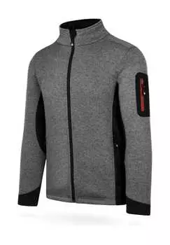 Вязаная флисовая куртка wapusk Normani, серый