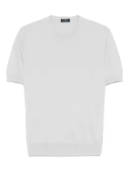 Вязаная футболка Barba, серый