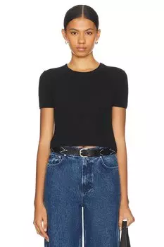 Вязаная футболка Callahan, черный