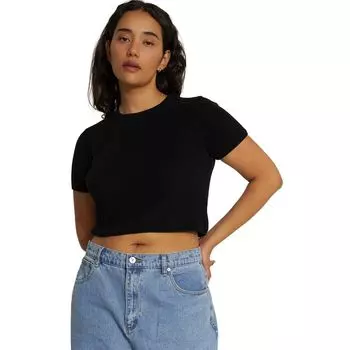 Вязаная футболка Callahan, черный