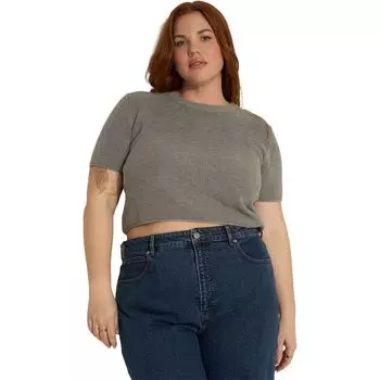 Вязаная футболка Callahan, серый