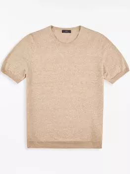 Вязаная футболка Fay, нейтральный