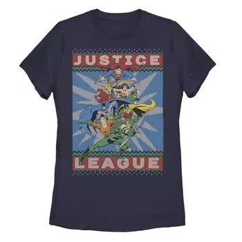 Вязаная футболка Juniors Justice League Group Shot Licensed Character