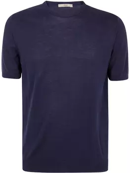 Вязаная футболка Nuur, синий