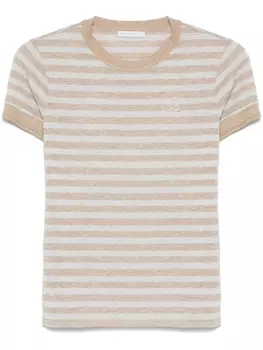 Вязаная футболка Patrizia Pepe, нейтральный