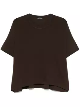 Вязаная футболка Roberto Collina, коричневый