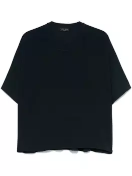 Вязаная футболка Roberto Collina, синий