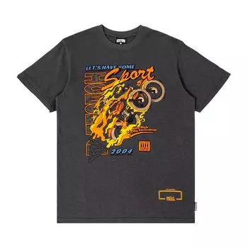 Вязаная футболка с короткими рукавами Icecream Aspen, цвет Серый