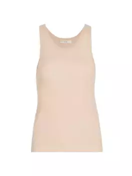 Вязаная кашемировая майка Co, розовый