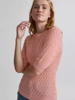 Вязаная кофта B.Young, розовый