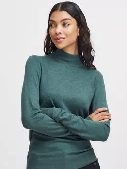 Вязаная кофта B.Young, зеленый