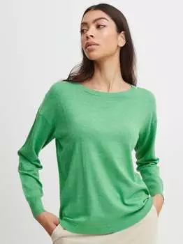 Вязаная кофта B.Young, зеленый