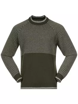 Вязаная кофта Bergans Of Norway, зеленый